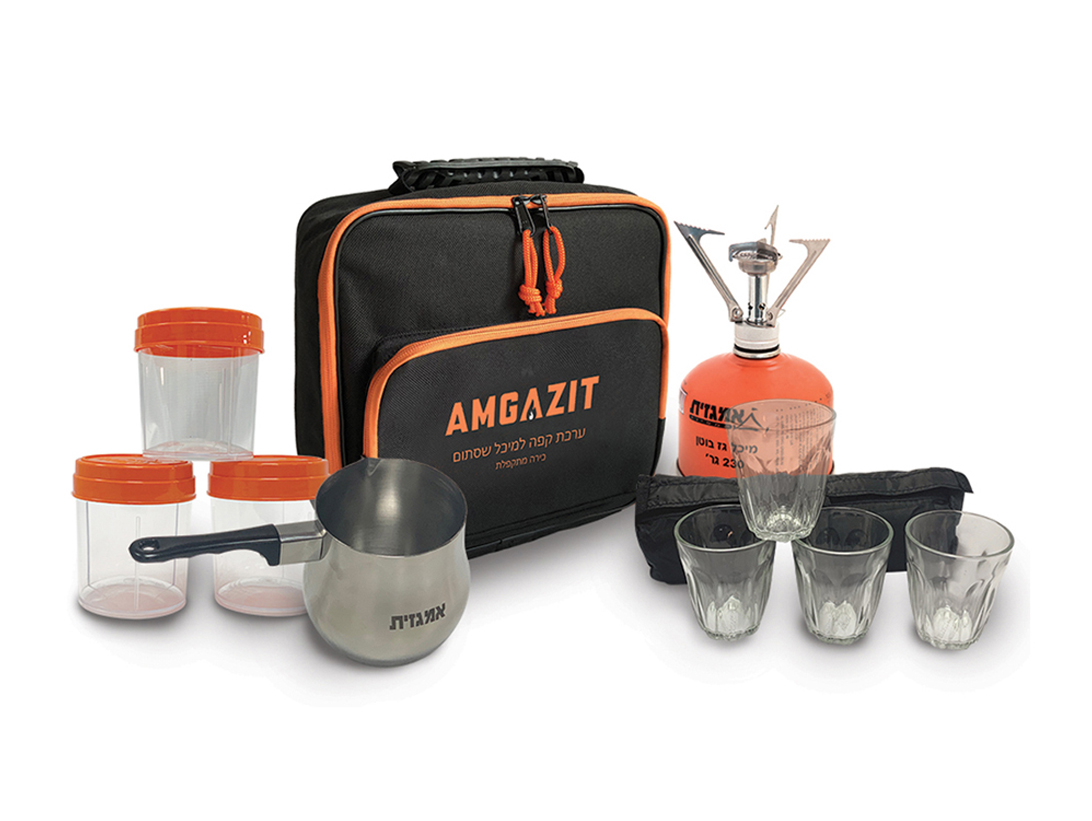 ערכת קפה כירה מתקפלת