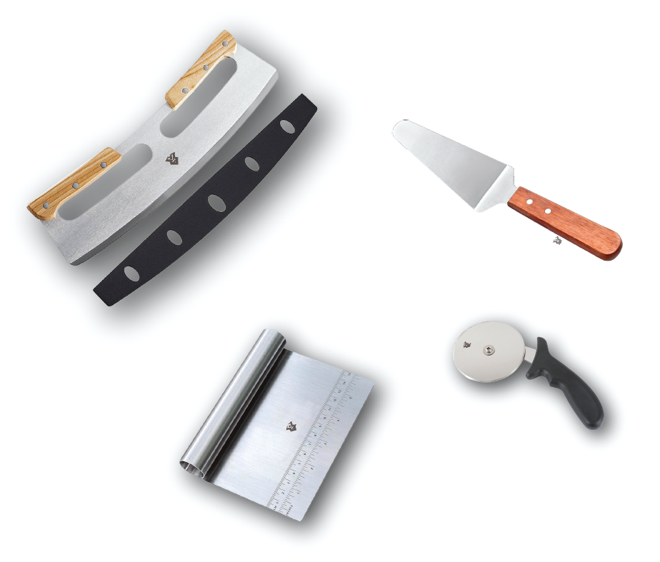 סט 4 חלקים לפיצה