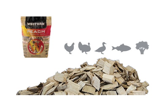 שבבי עץ אפרסק