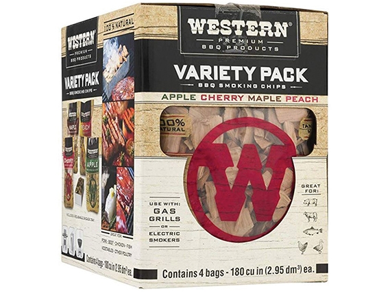 מארז שבבי עץ 4 טעמים +קופסת עישון