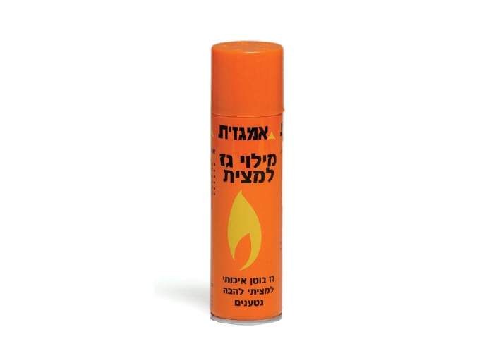 מילוי גז למצית 250 מ"ל