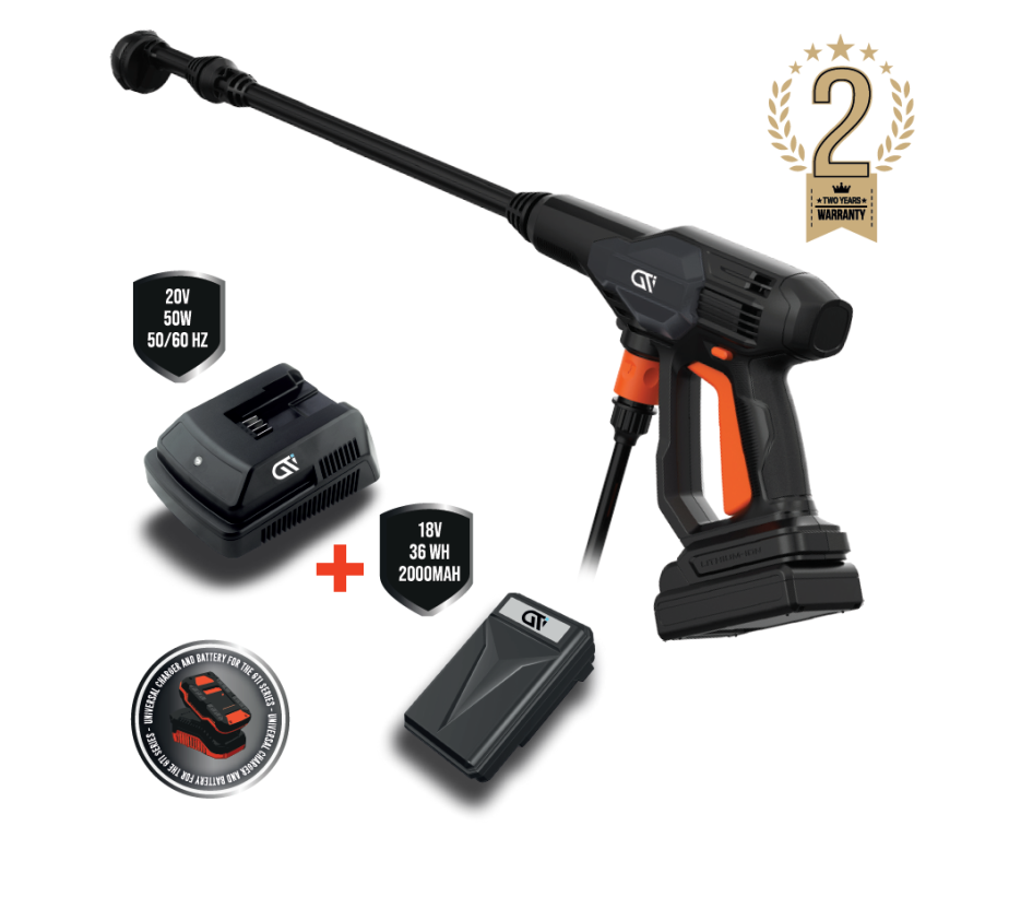 אקדח שטיפה נטען טייפון 25 בר  250W