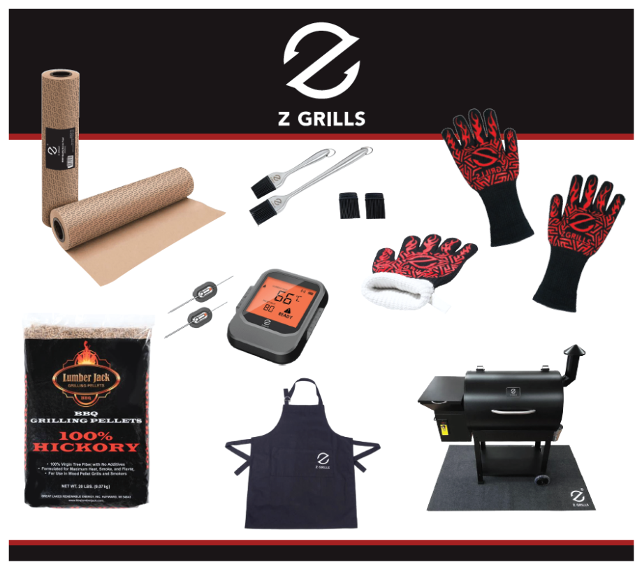 71001 מארז מקצועי  למעשנה פלט Z GRILLS