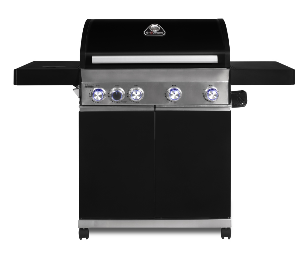 גריל גז משולב פחמים GS- Classic 4B +כירה ( צבע שחור)