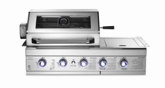 גריל גז 3 מבערים + כירת BUILTIN