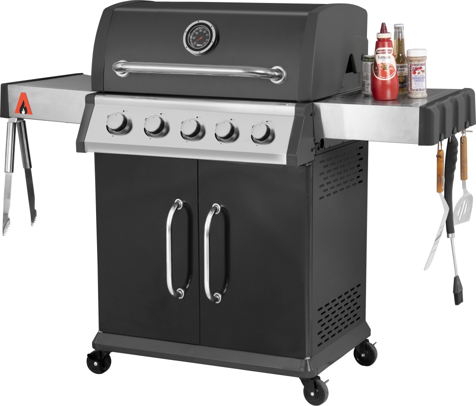 גריל גז חרמון 5 מבערים