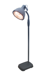 מחמם חוצות חשמלי מעוצב על עמוד שחור 37131.