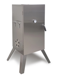 מעשנה פחם נירוסטה GRILLCHEF 32030