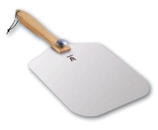 מרית לטאבון ידית עץ מתקפלת 14 אינץ