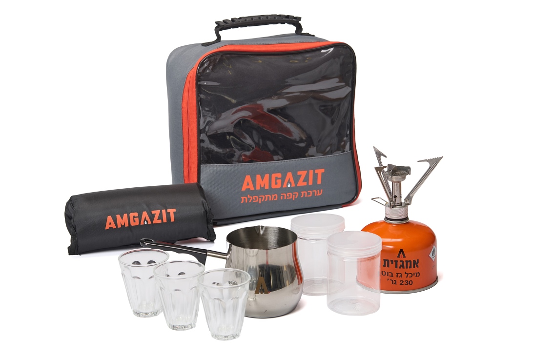 ערכת קפה כירה מתקפלת