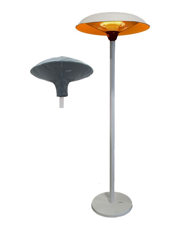 פטרית חימום חשמלית עמוד צבע שחור 37095