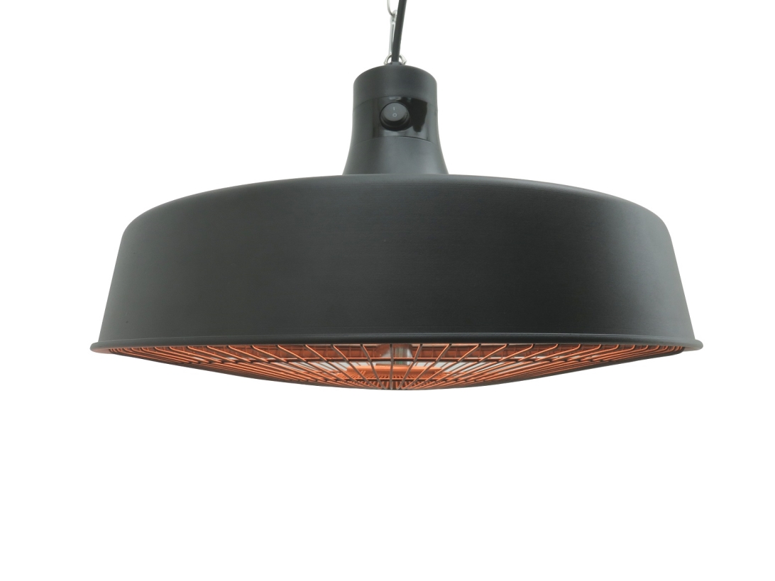 פטרית חימום חשמלית מעוצבת לתליה דגם ויטנג' 900W1200W2100W (צבע שחור)_