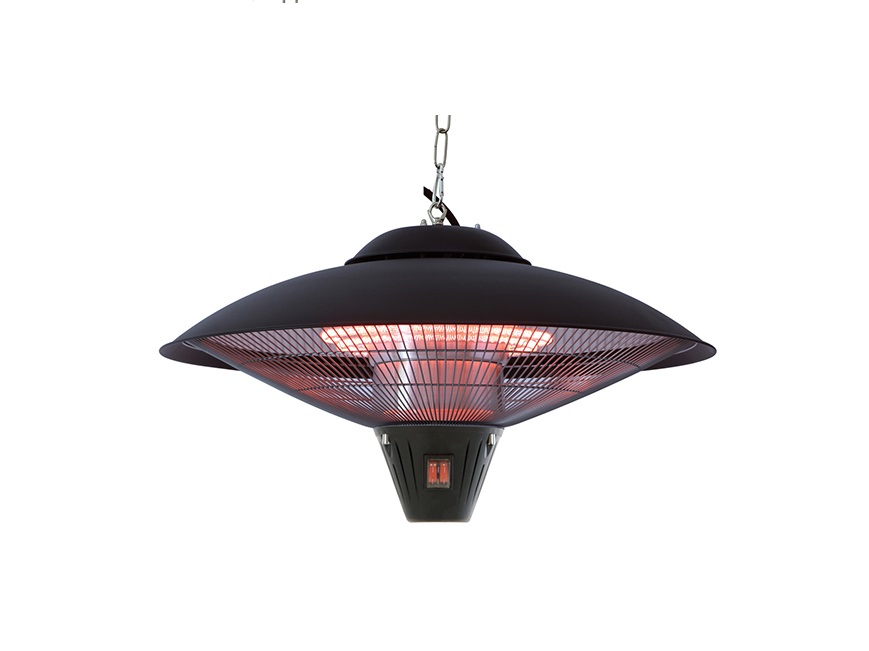 פטריית חימום לתליה מבית אמגזית 900-1200-2100 וואט צבע שחור 31721