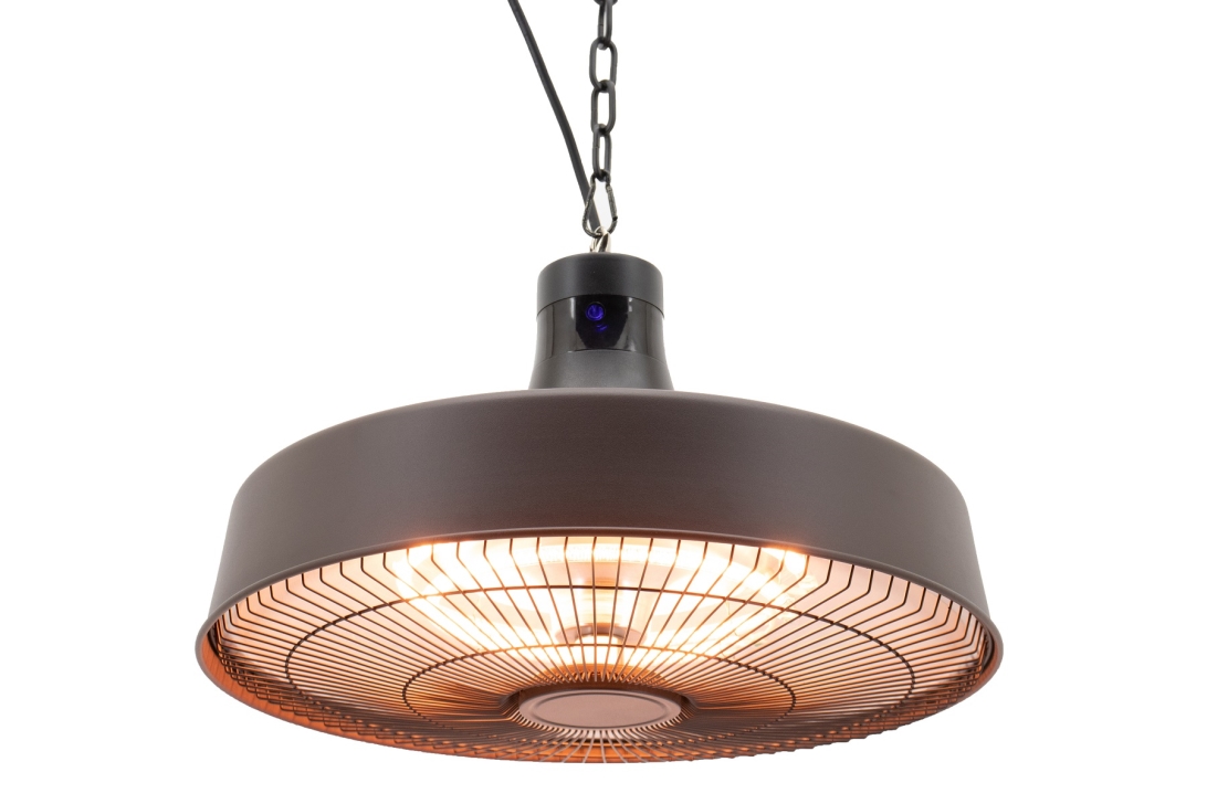 פטרית חימום חשמלית מעוצבת לתליה דגם ויטנג' 900W1200W2100W (צבע שחור)_