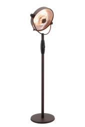 פטרית חימום חשמלית מעוצבת עמוד וינטג'  900W1200W2100W 37099   צבע מוקה.