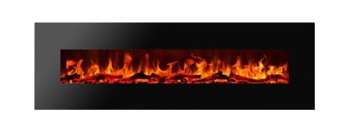 קמין חשמלי ALBION 50 צבע שחור