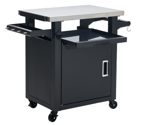 שולחן עגלה ברביקיו לטאבון VIKING משטח עליון 76x50.5 22406 ..PNG