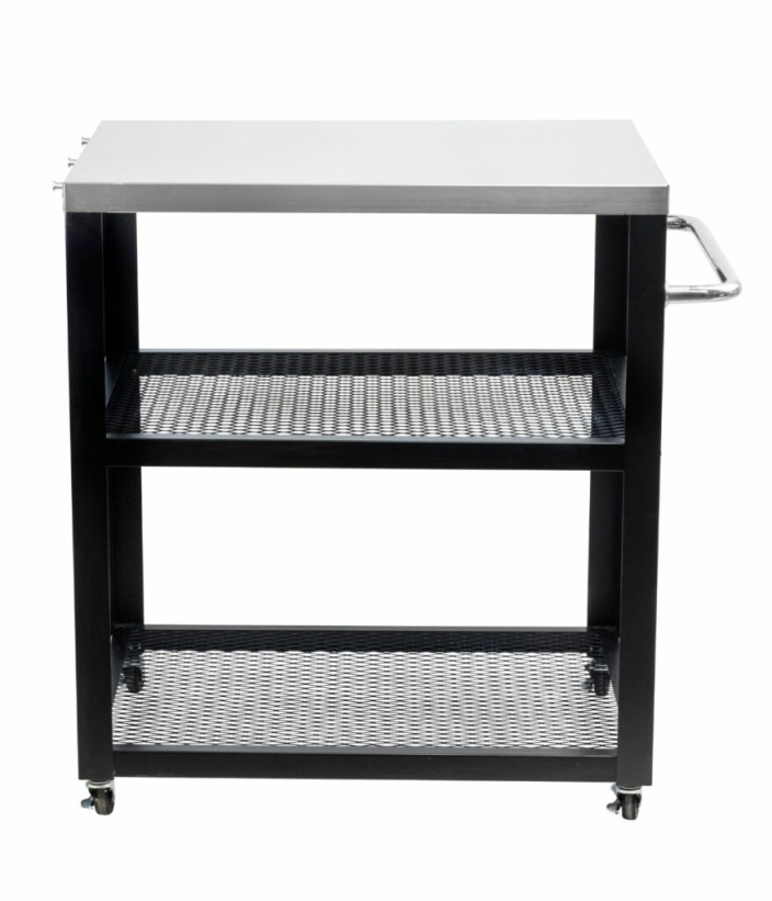 שולחן עגלה לטאבון מבית המותג  VIKING. 60x80    22405 משטח עליון.